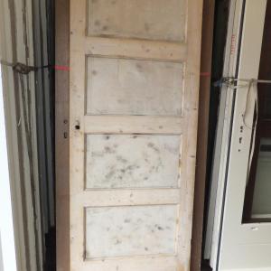 Paneeldeur, binnendeur, stompe deur, 76 x 201 cm R (12.1)33