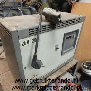 Acculader gelijkrichter 230-24 V, 20 Amp (a43)22