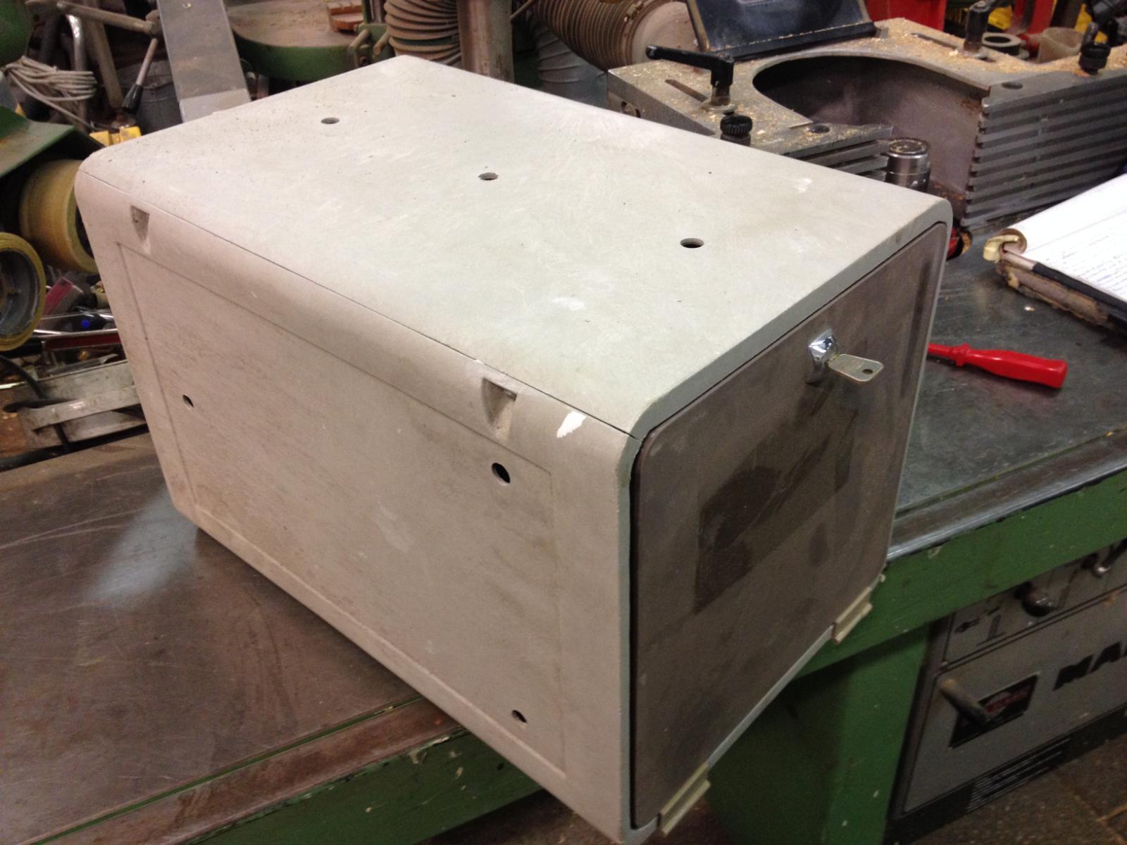 Space Cube opbergbox, afsluitbaar 30x30x46cm (a30)38